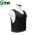 Black Concealable Kevlar Bulletproof vest Lightweight Comfortable Shirt NIJ IIIA for Personal Protection